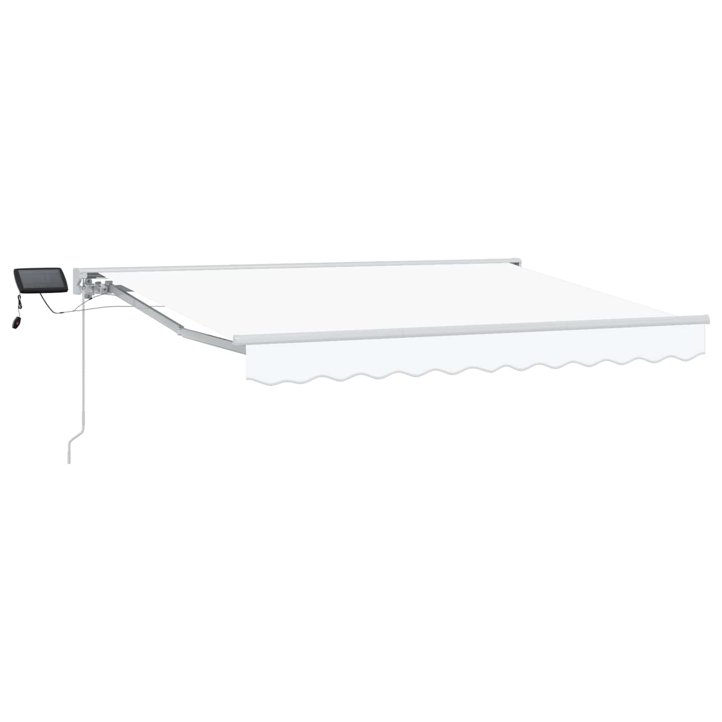 Cornice per Tenda Manuale con LED Bianco 3,5 x 2,5 m | homemem39