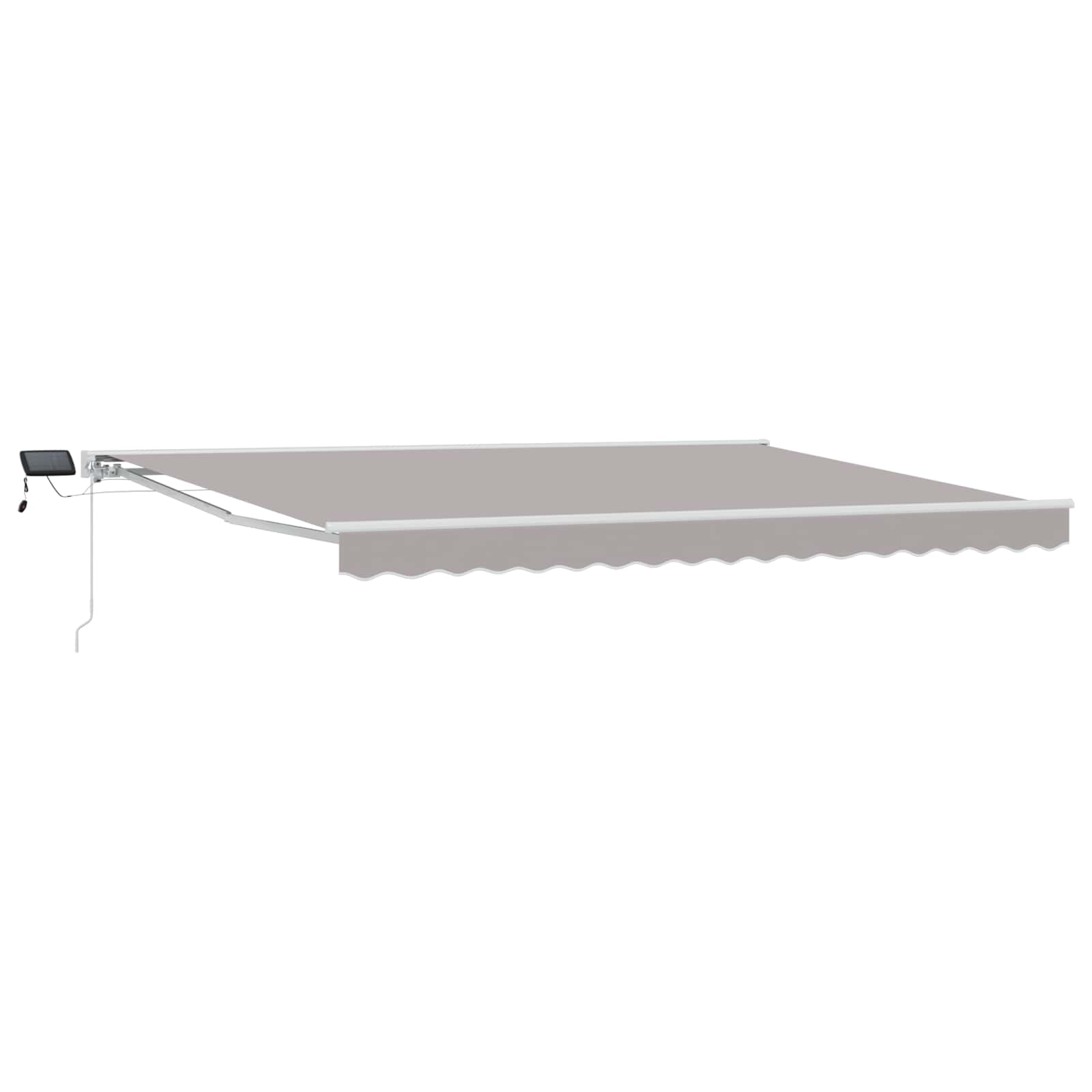 Cornice per Tenda Manuale con LED 4,5 × 3 m | homemem39