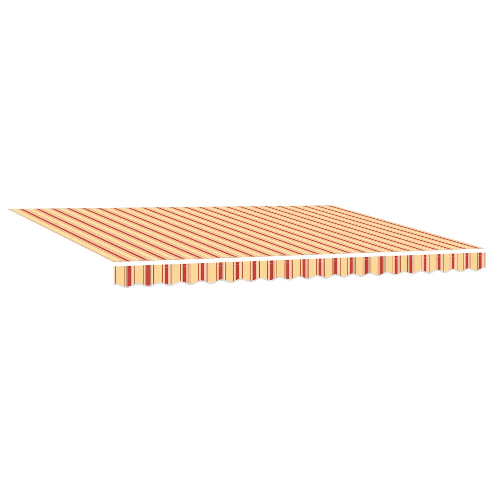 Cornice per Tenda Manuale con LED 5 × 3,5 m | homemem39