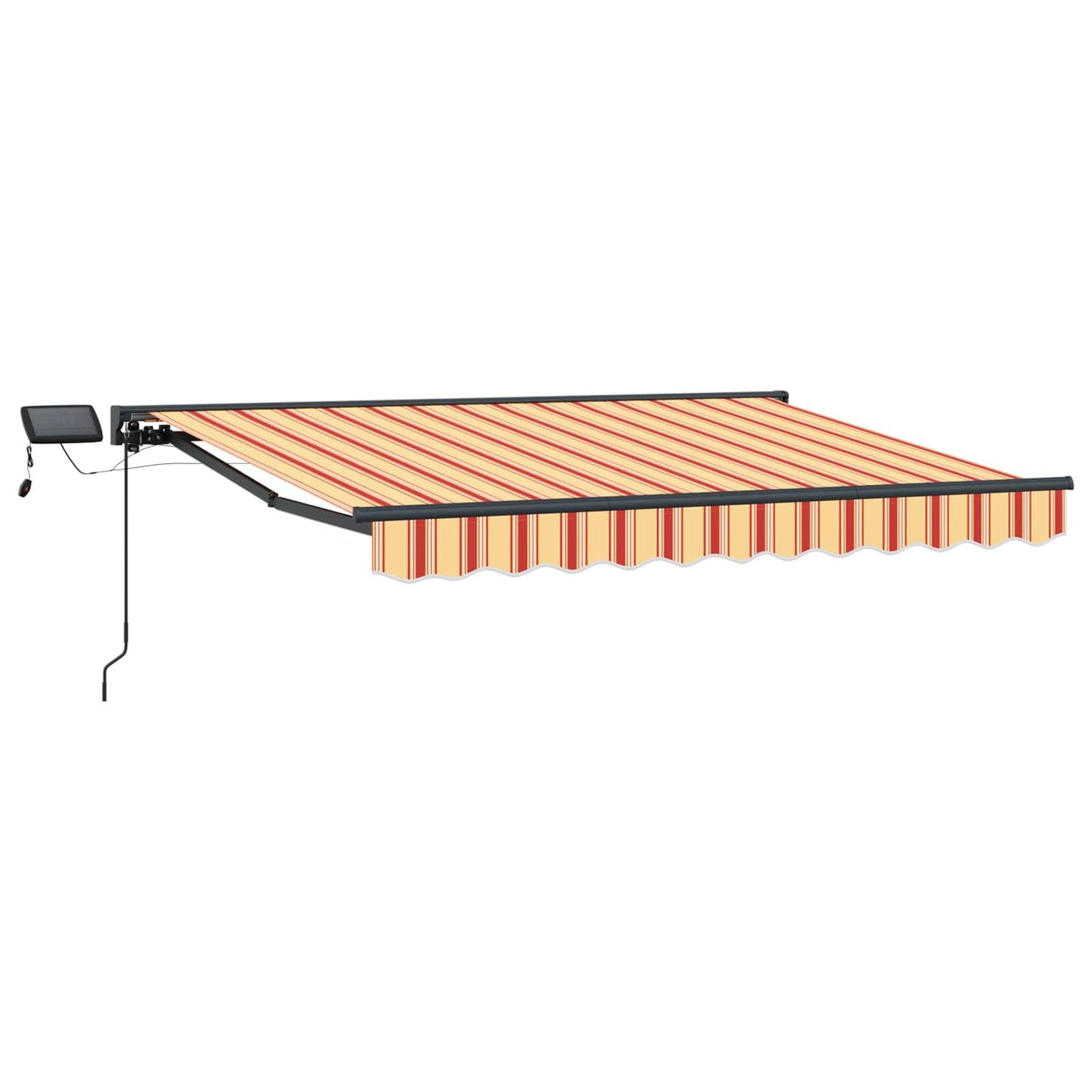 Cornice per Tenda Manuale con LED 2,5 x 2 m | homemem39