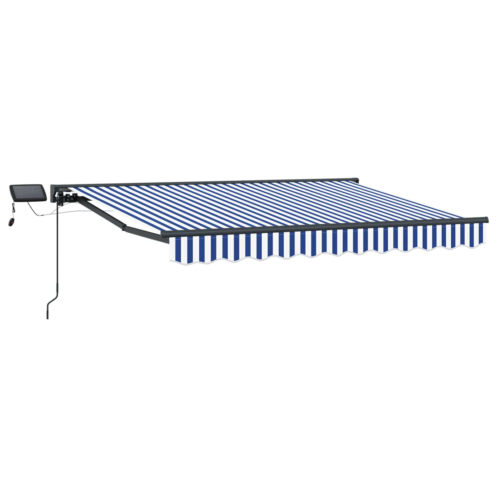 Cornice per Tenda Manuale con LED 3,5 x 2 m | homemem39