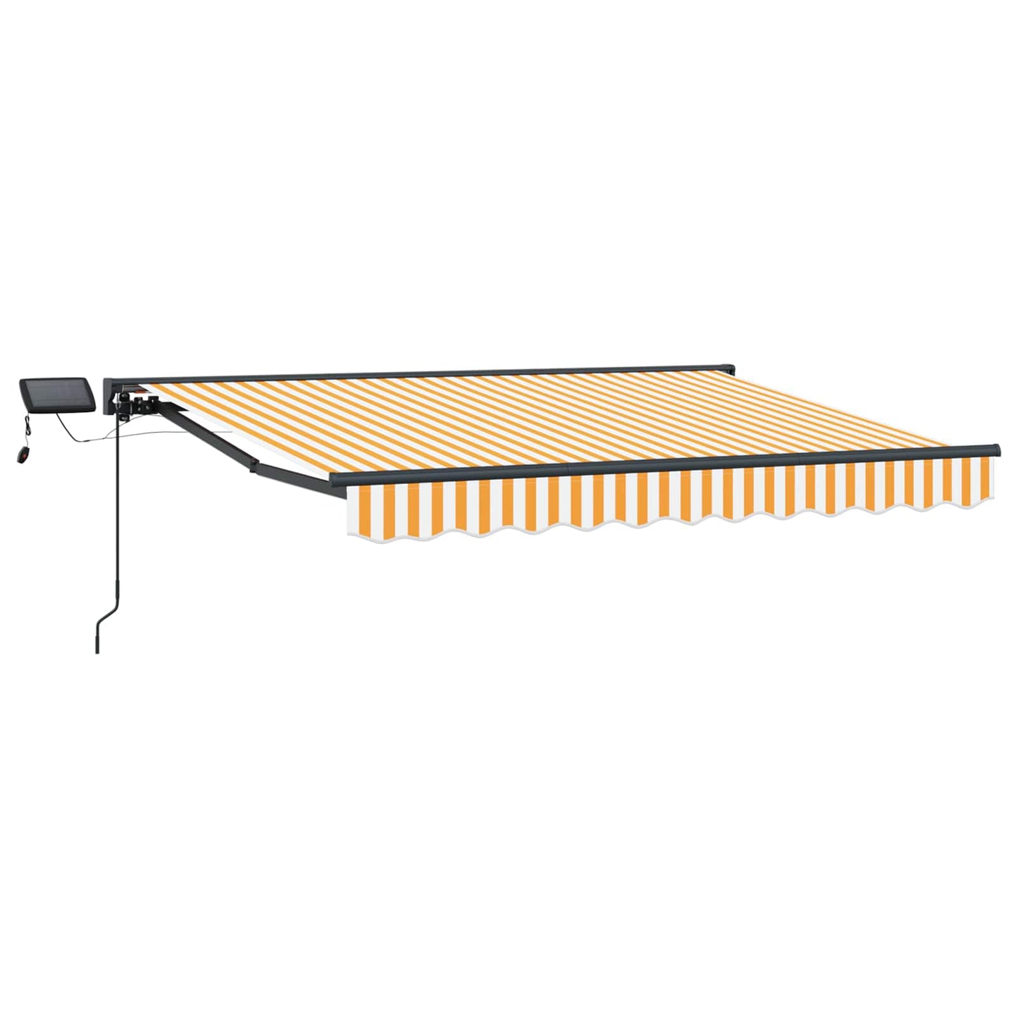 Cornice per Tenda Manuale con LED 3,5 x 2 m