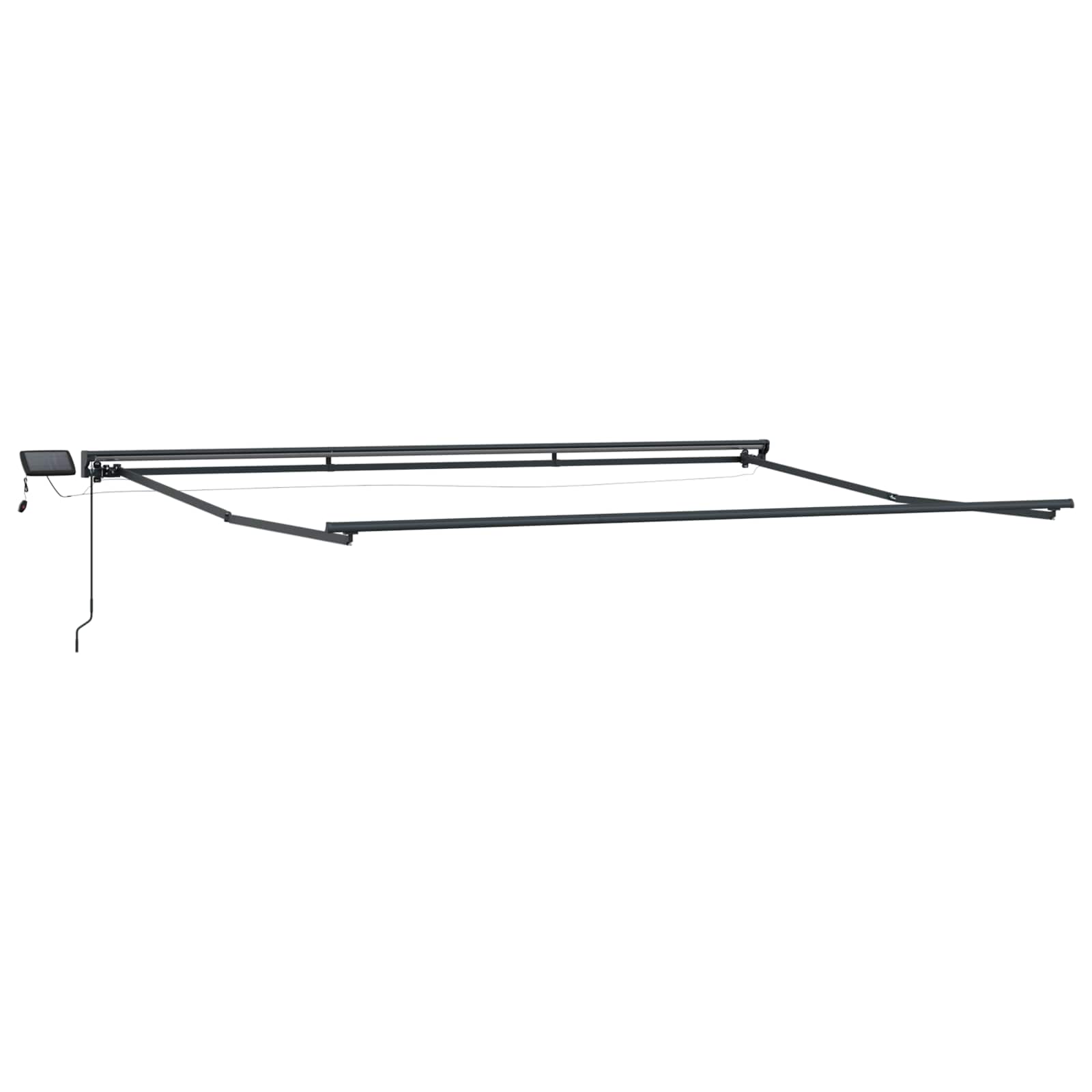 Cornice per Tenda Manuale con LED 4 x 2 m | homemem39
