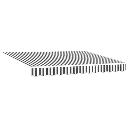 Cornice per Tenda Manuale con LED Antracite e Bianco 3 x 2,5 m | homemem39