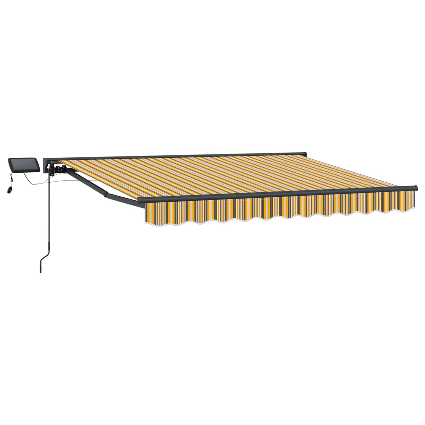 Cornice per Tenda Manuale con LED 3 x 2,5 m | homemem39