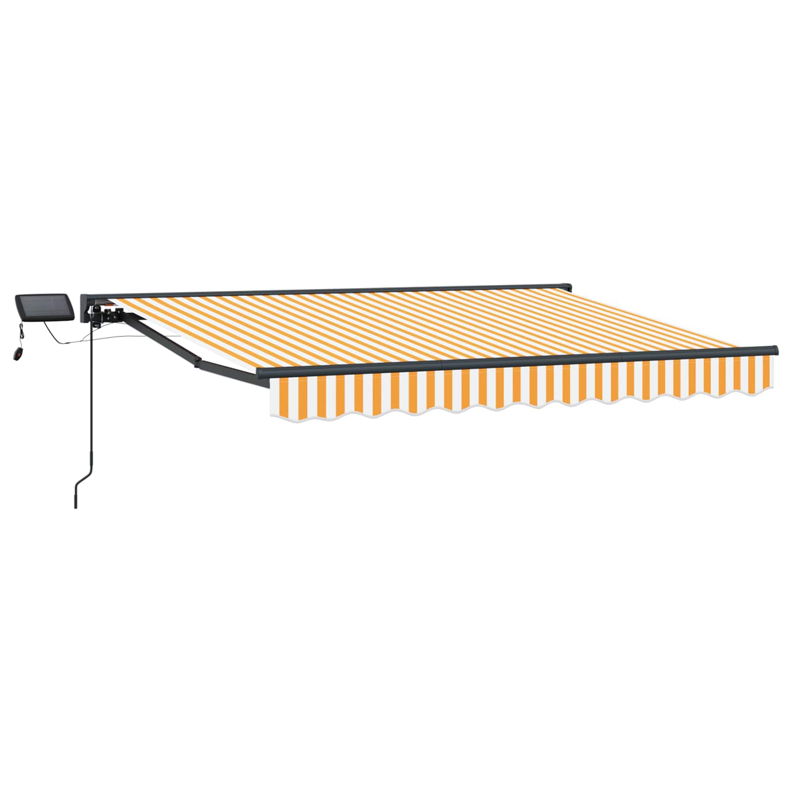 Cornice per Tenda Manuale con LED 3,5 x 2,5 m | homemem39
