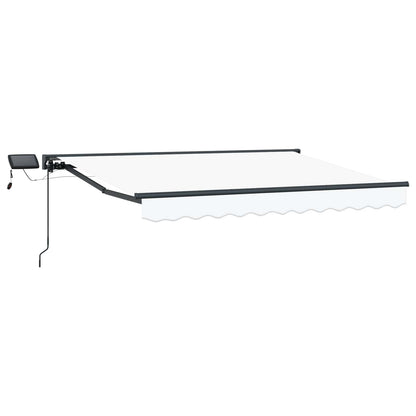 Cornice per Tenda Manuale con LED 3,5 x 2,5 m | homemem39