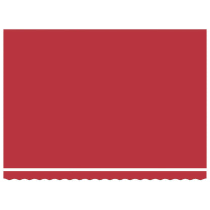Cornice per Tenda Manuale con LED Rosso e Antracite 4 × 3 m | homemem39