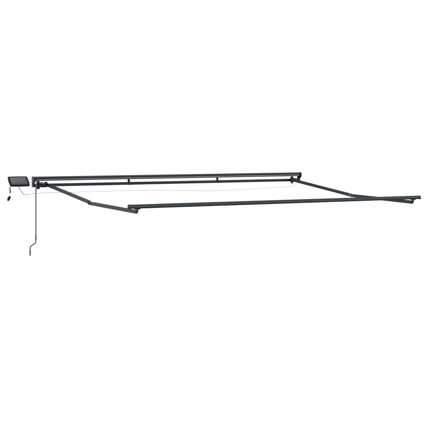 Cornice per Tenda Manuale con LED 4 × 3 m | homemem39