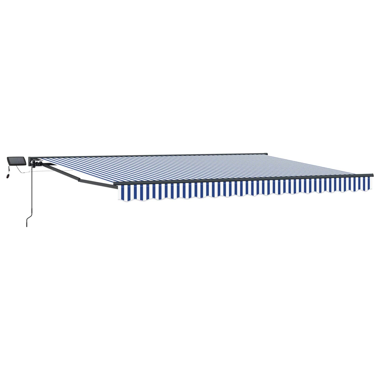 Cornice per Tenda Manuale con LED 4 × 3,5 m | homemem39