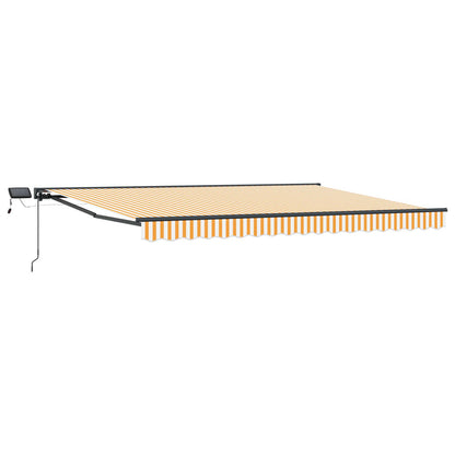 Cornice per Tenda Manuale con LED 4,5 × 3 m
