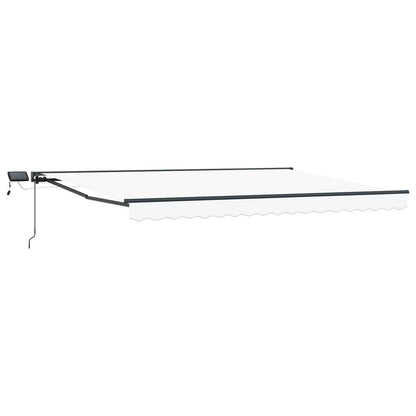 Cornice per Tenda Manuale con LED 4,5 × 3,5 m