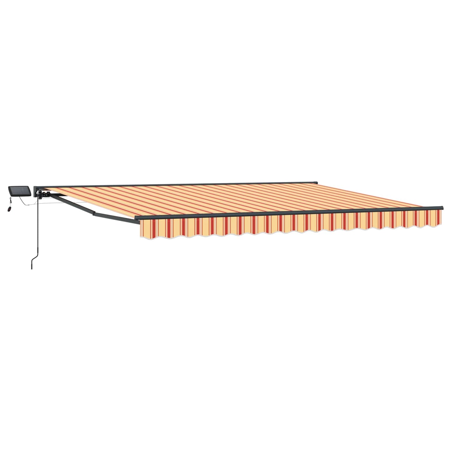 Cornice per Tenda Manuale con LED 5 × 3,5 m | homemem39