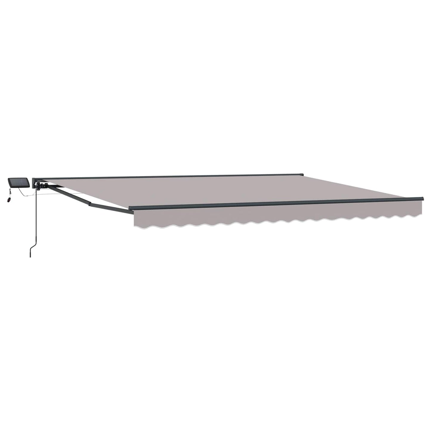 Cornice per Tenda Manuale con LED 5 × 3,5 m | homemem39