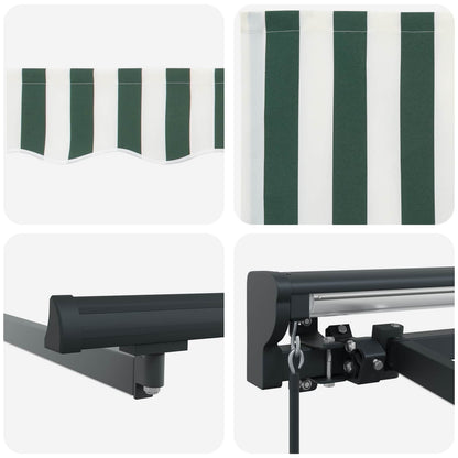 Cornice per Tenda Manuale con LED 5 × 3,5 m