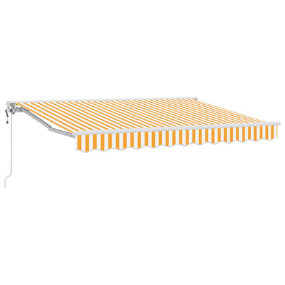 Tettuccio Elettrico Retrattile Giallo 3 x 2,5 m | homemem39