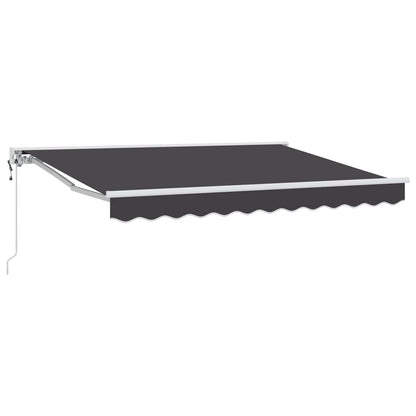 Tettuccio Elettrico Retrattile Antracite 3 x 2,5 m | homemem39