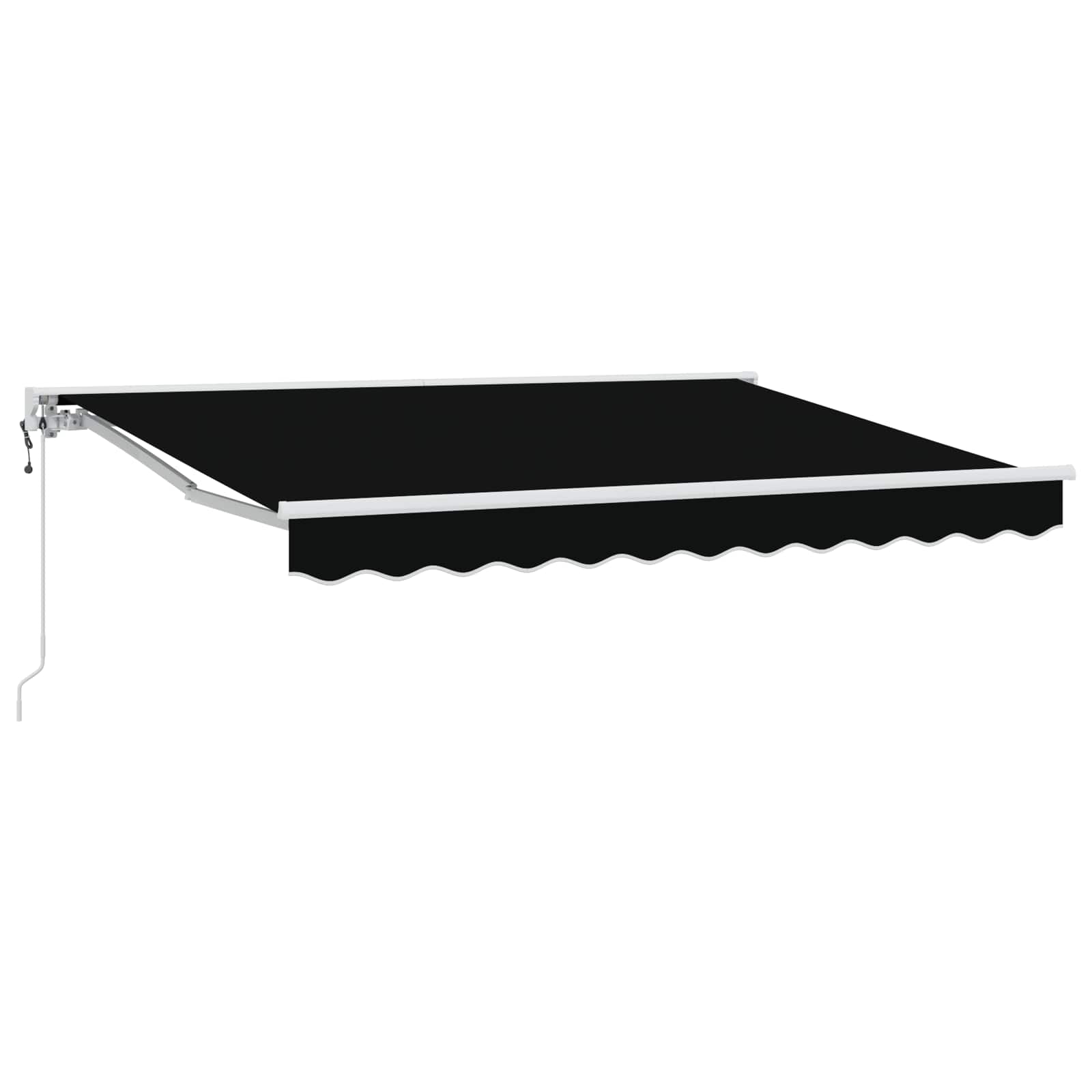 Tettuccio Elettrico Retrattile Nero 3 x 2,5 m | homemem39
