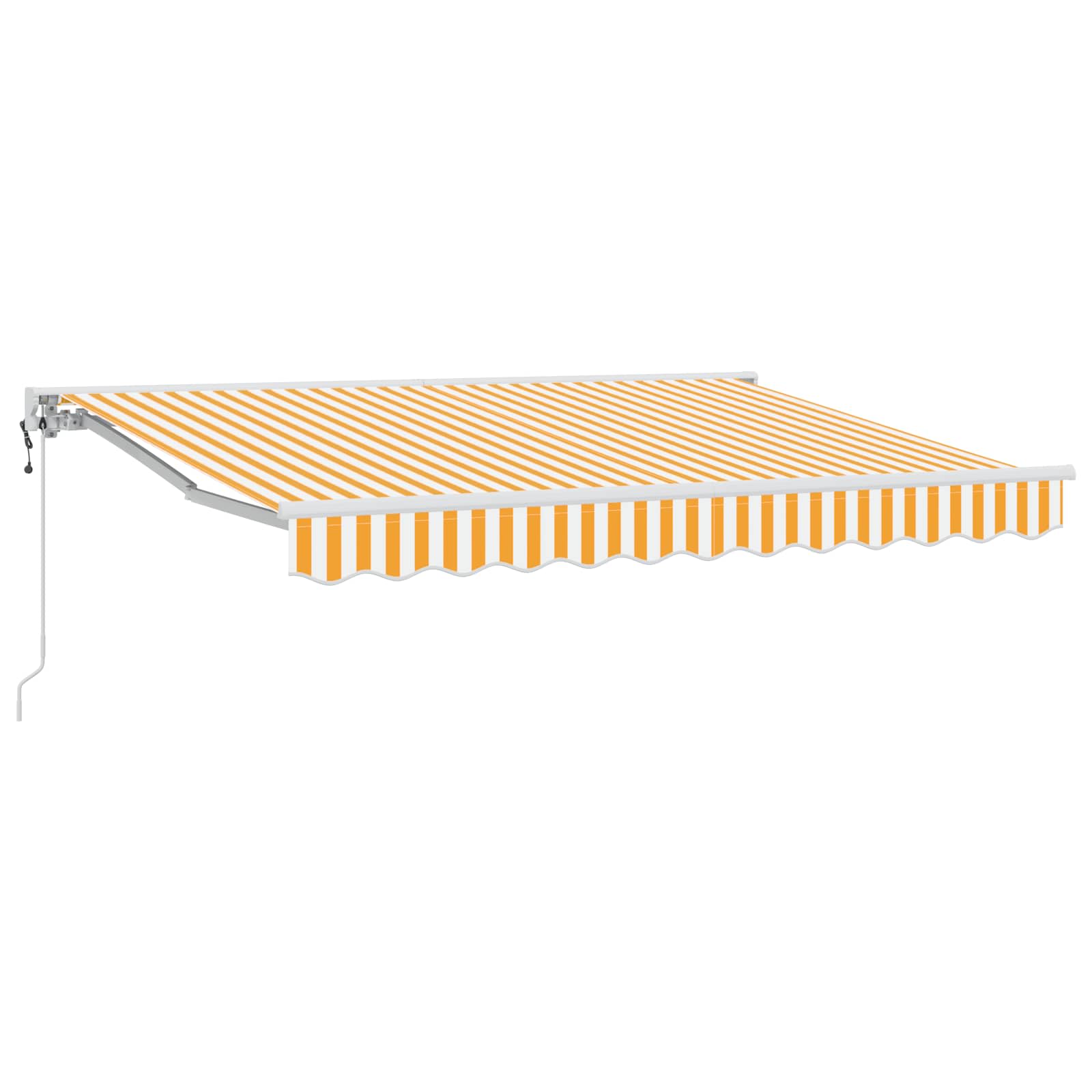 Tettuccio Elettrico Retrattile Arancione 3,5 x 2,5 m | homemem39