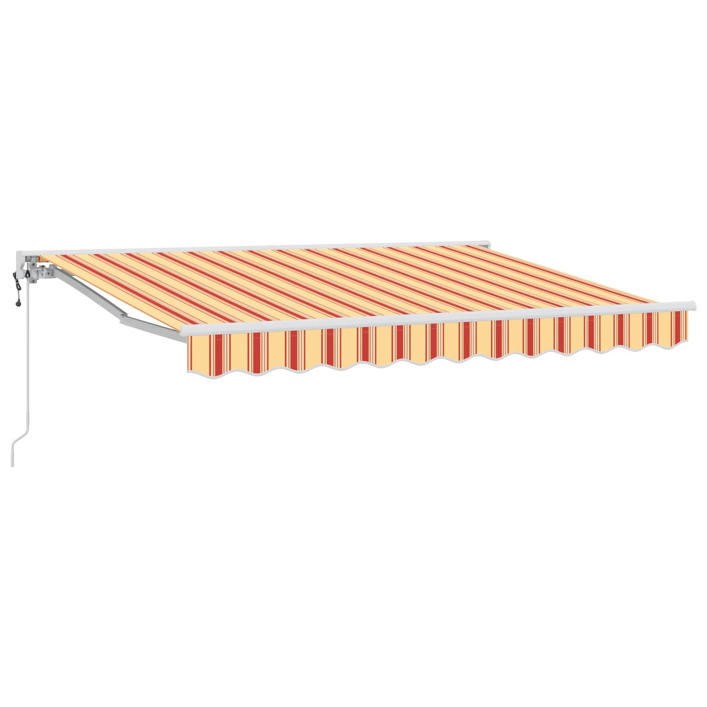 Tettuccio Elettrico Retrattile Giallo e Arancione 3,5 x 2,5 m | homemem39