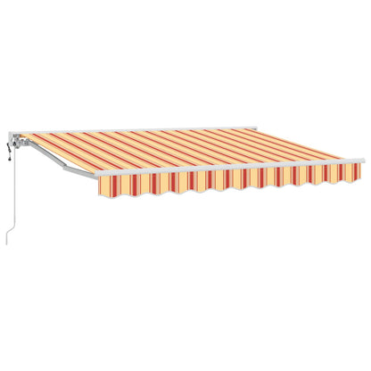 Tettuccio Elettrico Retrattile Giallo e Arancione 3,5 x 2,5 m | homemem39