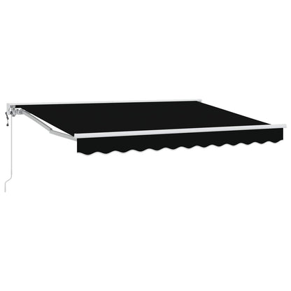 Tettuccio Elettrico Retrattile Nero 3,5 x 2,5 m | homemem39