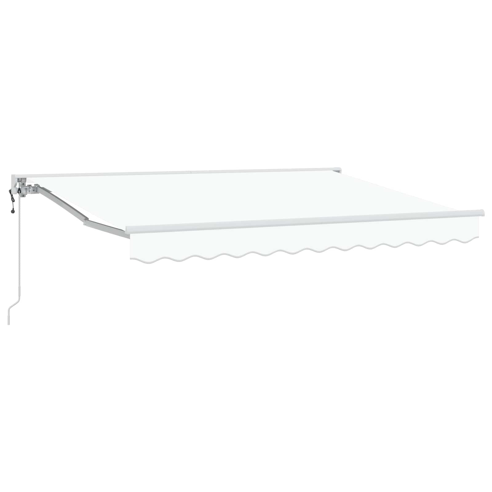Tettuccio Elettrico Retrattile Bianco 3,5 x 2,5 m | homemem39