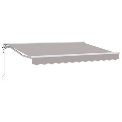 Tettuccio Elettrico Retrattile Grigio Chiaro 3,5 x 2,5 m | homemem39