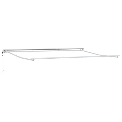 Tettuccio Elettrico Retrattile Blu e Bianco 4 × 3 m | homemem39