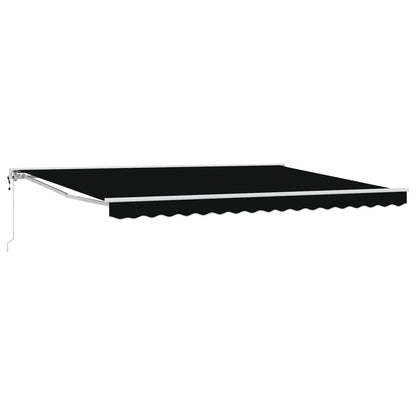 Tettuccio Elettrico Retrattile Nero 4 × 3 m | homemem39