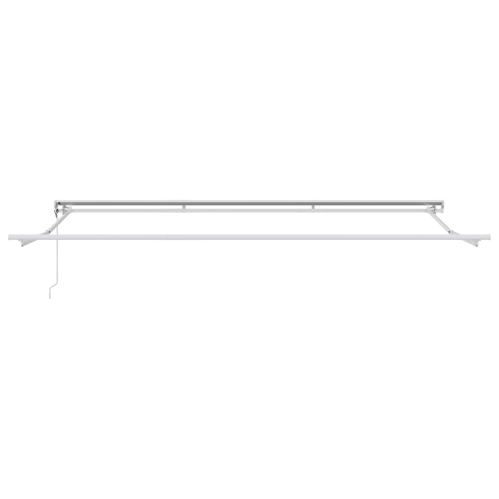 Tettuccio Elettrico Retrattile Giallo e Bianco 4 × 3,5 m | homemem39