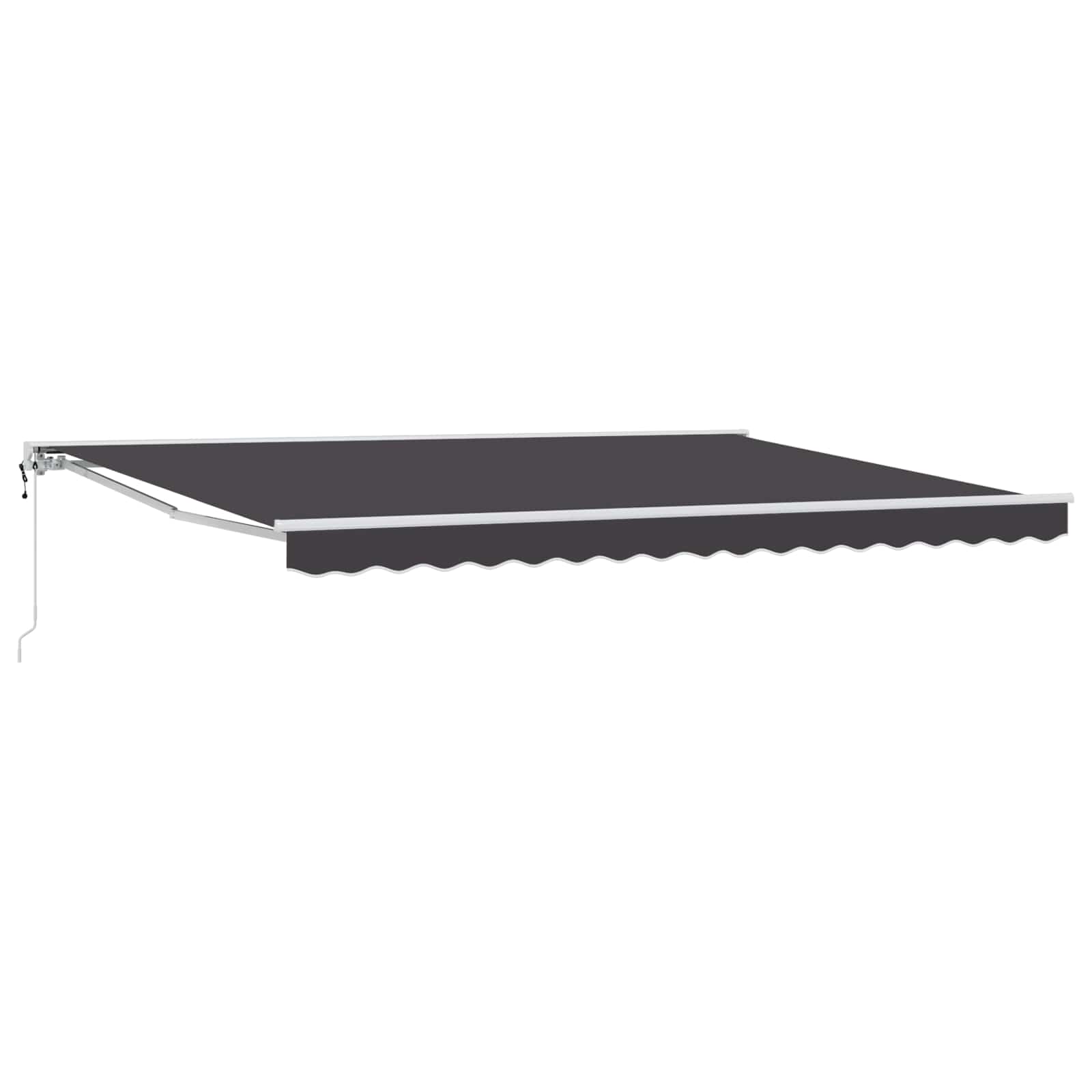 Tettuccio Elettrico Retrattile Antracite 4 × 3,5 m | homemem39