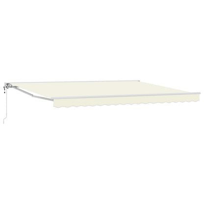 Tettuccio Elettrico Retrattile Crema 4,5 × 3 m | homemem39