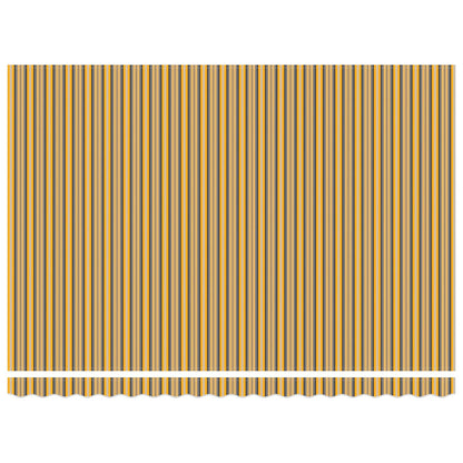 Tettuccio Elettrico Retrattile Giallo, Grigio e Bianco | homemem39