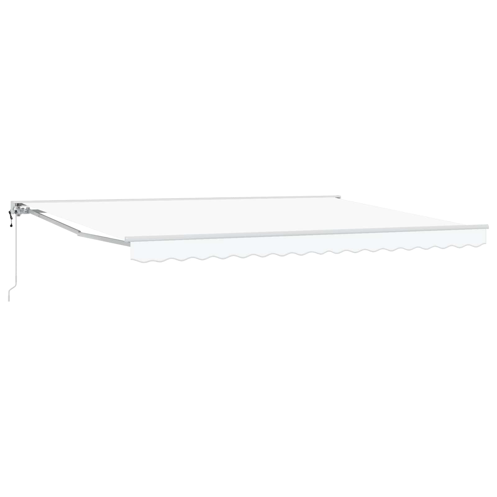 Tettuccio Elettrico Retrattile Bianco 4,5 × 3,5 m | homemem39