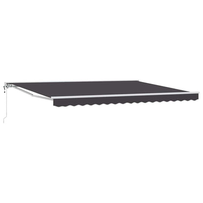 Tettuccio Elettrico Retrattile Antracite 5 × 3,5 m