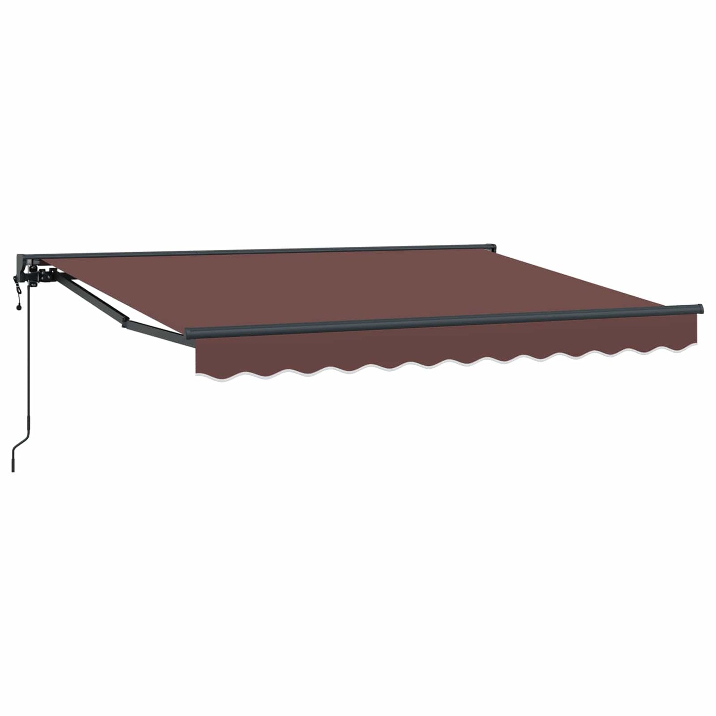 Tettuccio Elettrico Retrattile Marrone 2,5 x 2 m