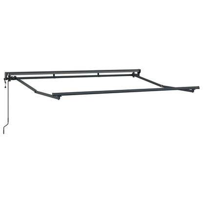 Tettuccio Elettrico Retrattile Antracite e Bianco 2,5 x 2 m | homemem39