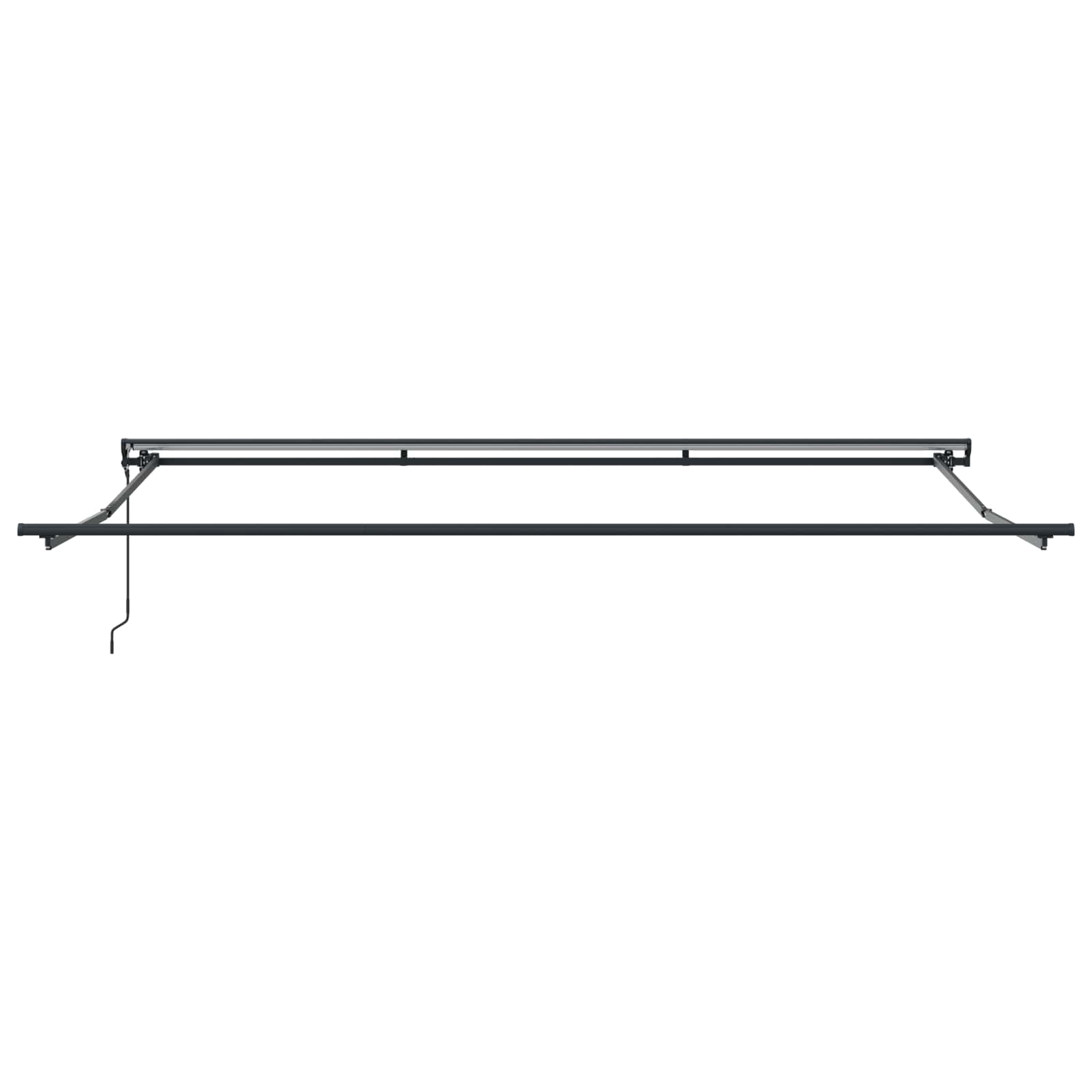 Tettuccio Elettrico Retrattile Crema e Antracite 4 x 2 m | homemem39