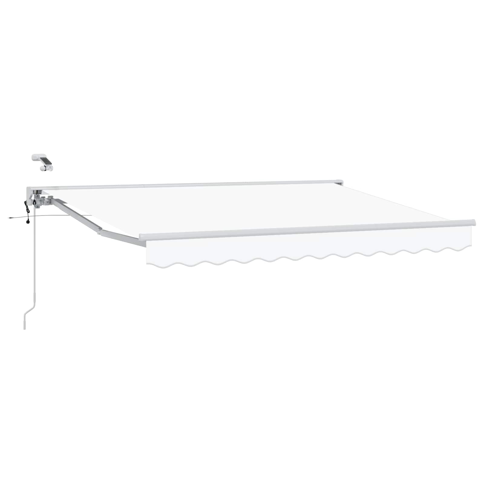 Tettuccio Elettrico Retrattile Bianco 3 x 2,5 m | homemem39