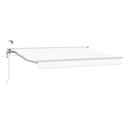 Tettuccio Elettrico Retrattile Bianco 3,5 x 2,5 m | homemem39