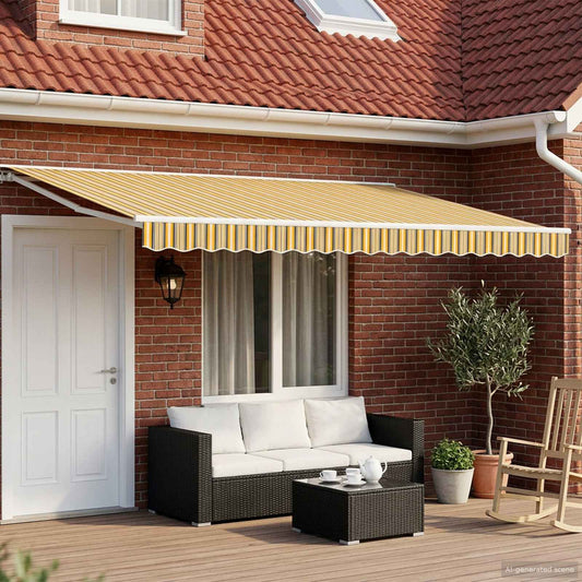 Tettuccio Elettrico Retrattile 4 × 3,5 m | homemem39