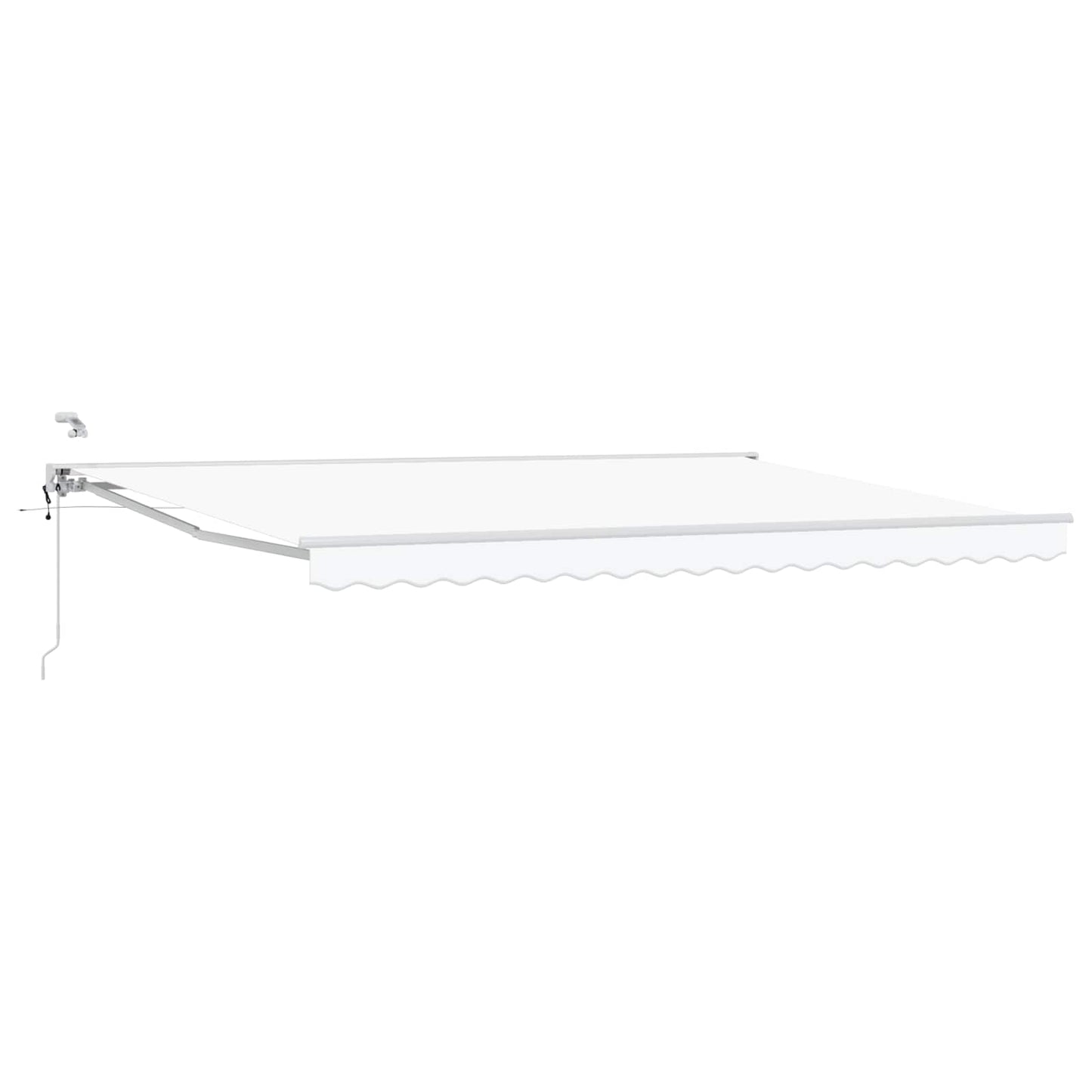 Tettuccio Elettrico Retrattile Bianco 4,5 × 3,5 m | homemem39