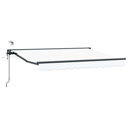 Tettuccio Elettrico Retrattile Bianco 3 x 2,5 m | homemem39
