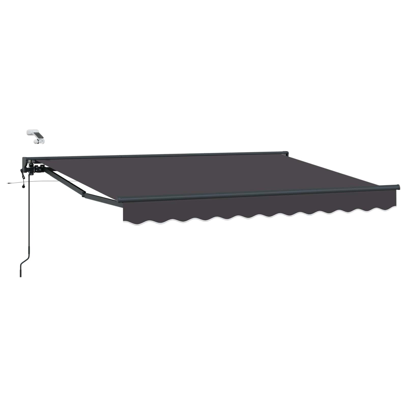 Tettuccio Elettrico Retrattile Antracite 3,5 x 2,5 m | homemem39