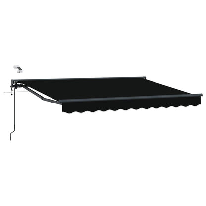 Tettuccio Elettrico Retrattile Nero e antracite 3,5 x 2,5 m | homemem39