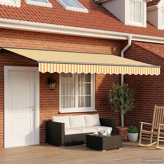 Tettuccio Elettrico Retrattile 4,5 × 3 m | homemem39