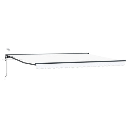 Tettuccio Elettrico Retrattile Bianco 5 x 3 m