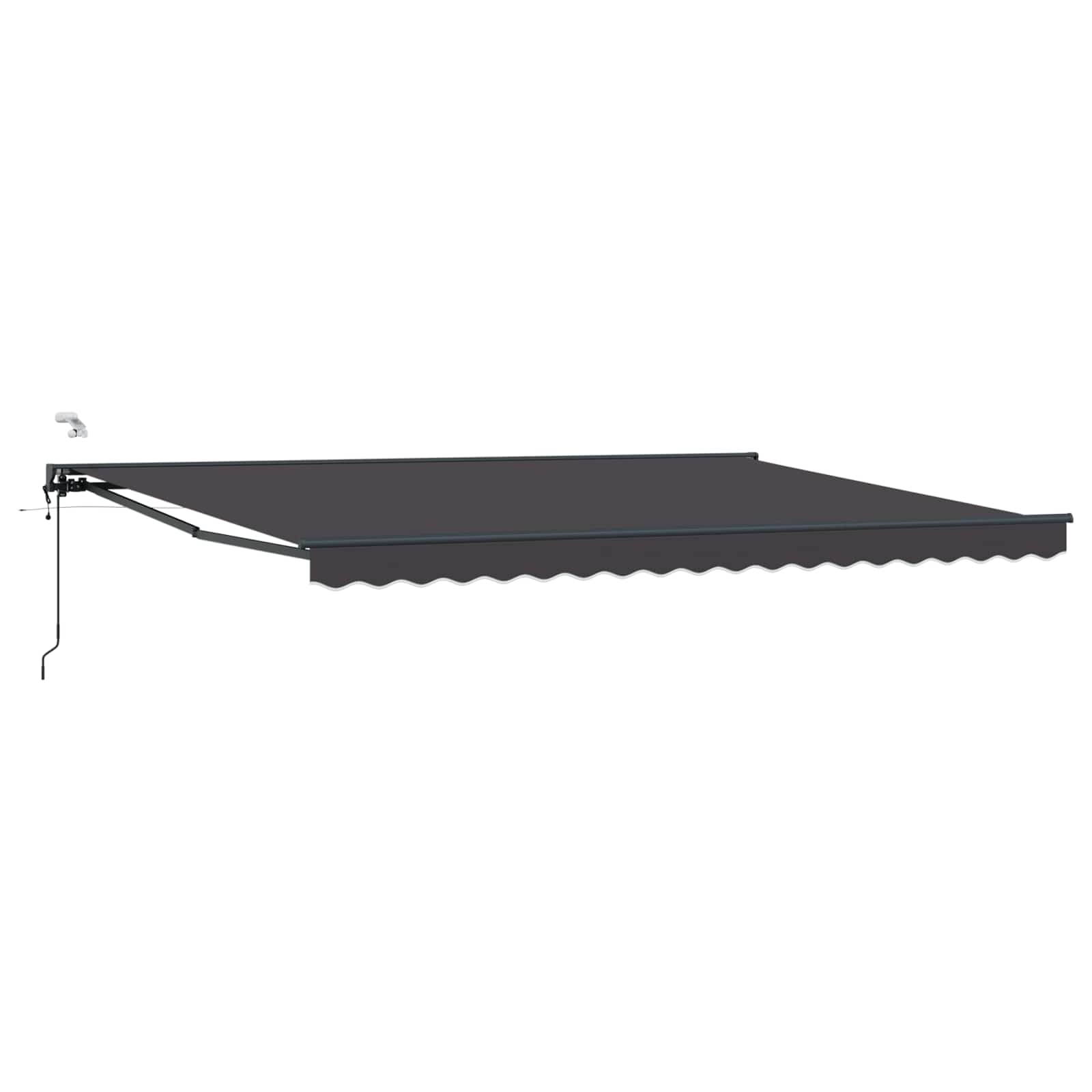 Tettuccio Elettrico Retrattile Antracite 5 × 3,5 m | homemem39