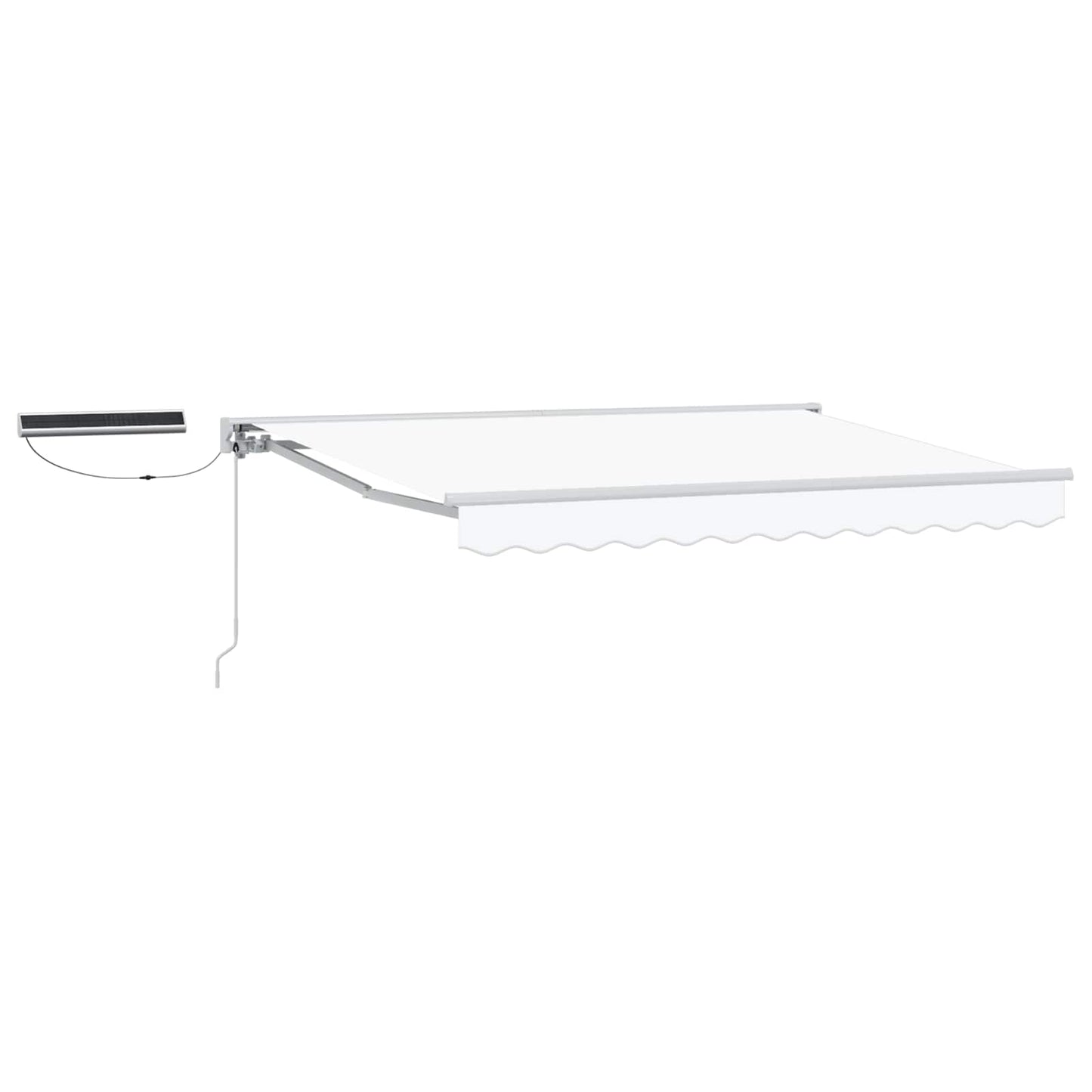 Tettuccio Elettrico Retrattile Bianco 3,5 x 2 m | homemem39